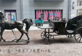 内江古典马车雕塑，精致传承礼仪之魂
