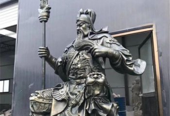 内江高雅典雅的关公铜雕