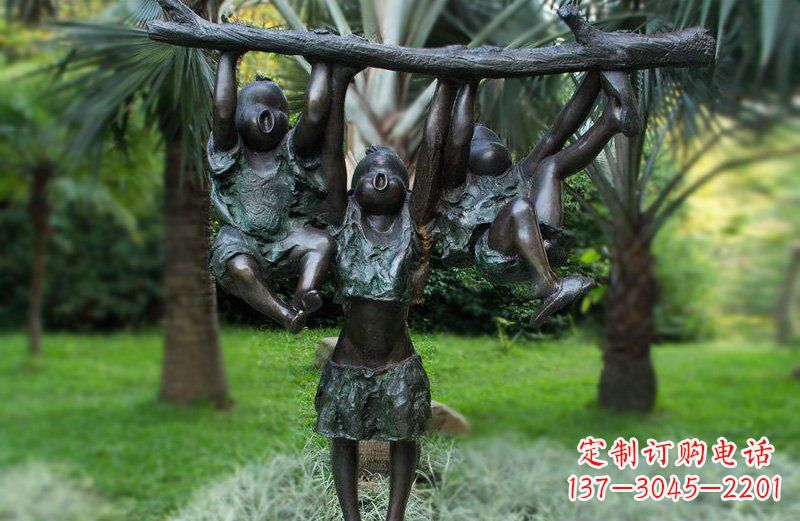 内江铜雕树枝是中领雕塑专为儿童设计制作的一种…