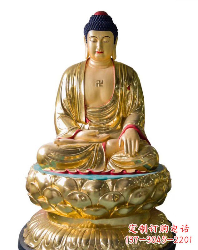 内江如来佛雕塑,神圣古朴艺术精品
