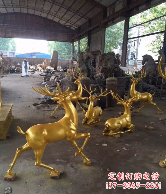 内江风格多样的玻璃钢动物雕塑
