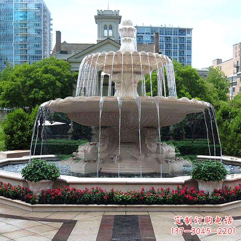 内江优质喷泉石雕,造就美好风水