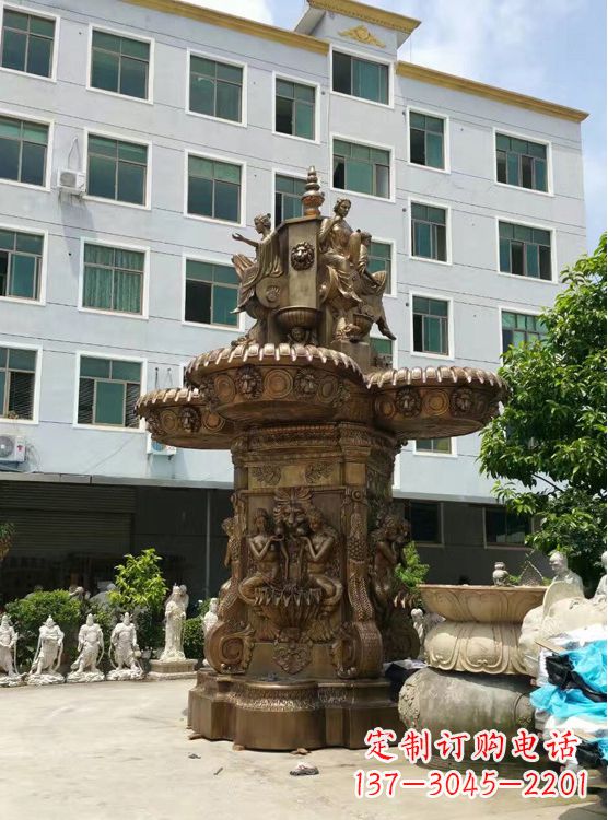 内江喷泉铸铜雕塑
