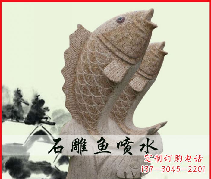 内江艺术级鲤鱼雕塑,精致装点您的喷水公园