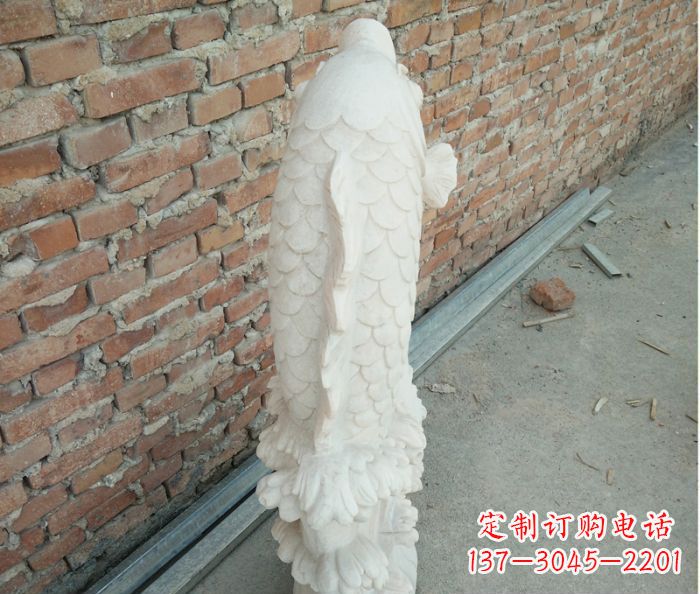 内江华丽而高雅,精美绝伦的喷水鲤鱼公园石雕