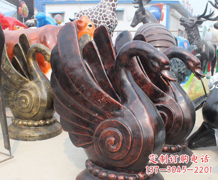 内江以无与伦比的艺术品呈现——中领雕塑天鹅雕塑