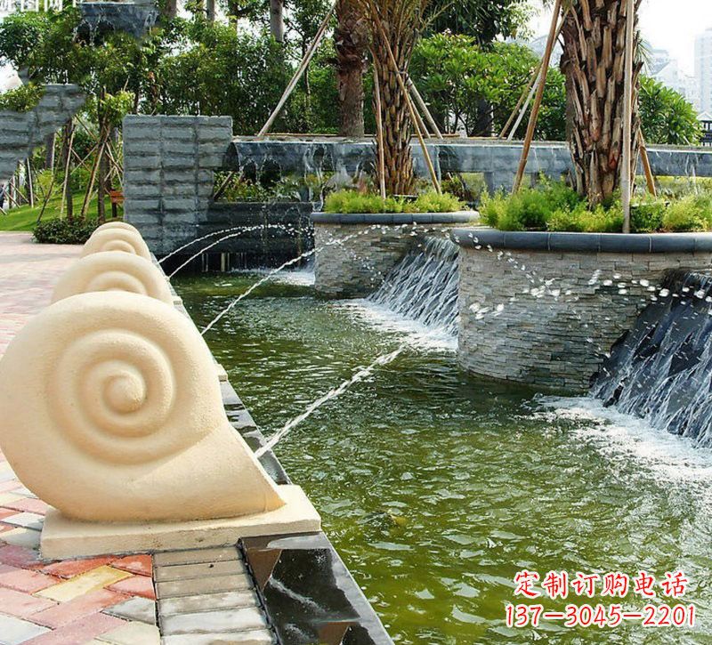 内江蜗牛石雕塑|带你走进自然的美丽