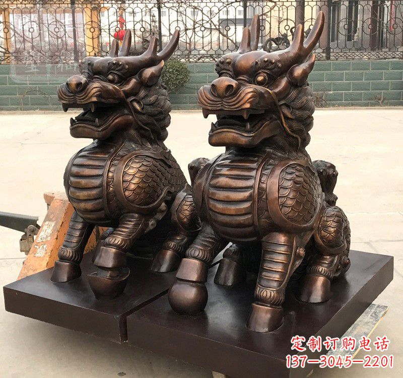 内江辟邪铜麒麟