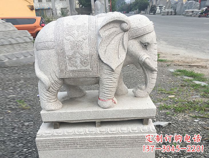 内江仿古大象雕塑,精致造型,质感卓越