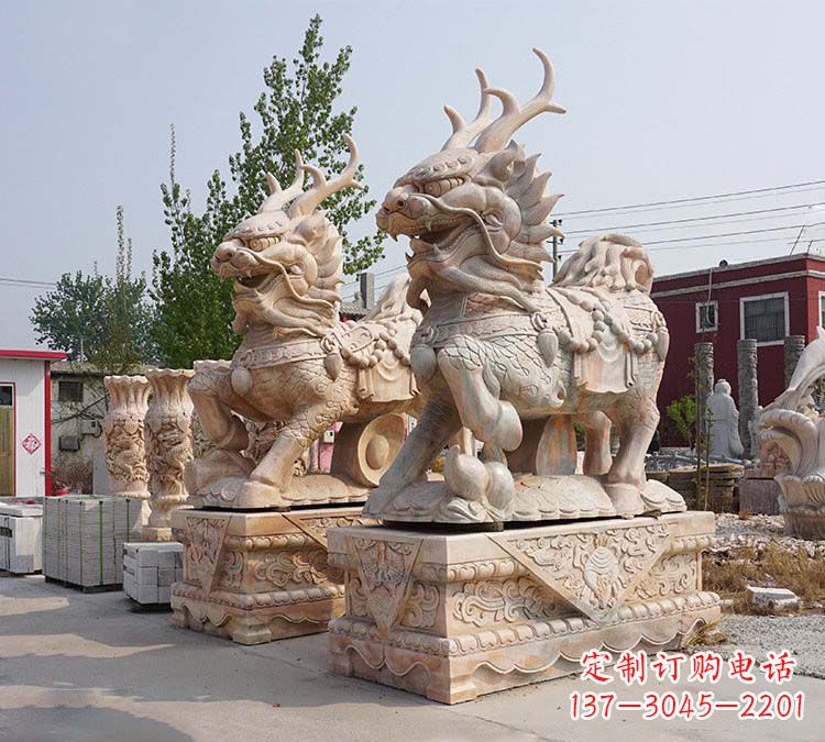 内江麒麟镇宅石雕塑,品质卓越,匠心之作