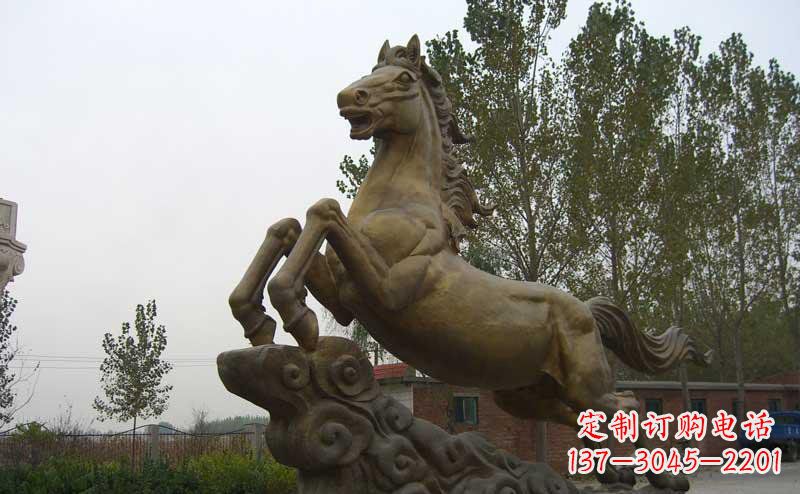 内江领雕塑专业设计制作高端精美的马铜雕,装饰…