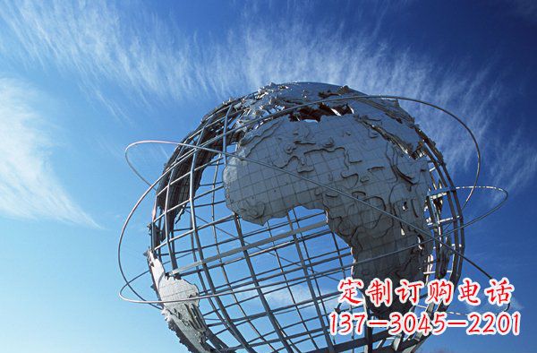 内江企业不锈钢大型地球雕塑