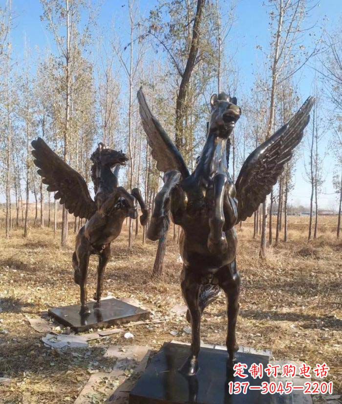 内江企业飞马铜雕