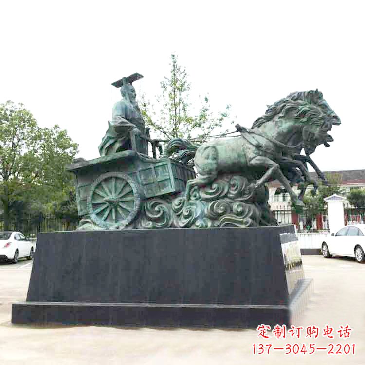 内江秦始皇雕塑,震撼历史魅力