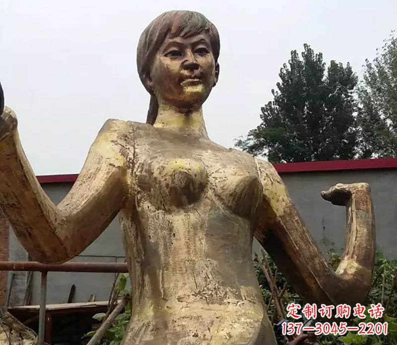 内江中领雕塑的精美青年雕塑经典实物塑造,给人…