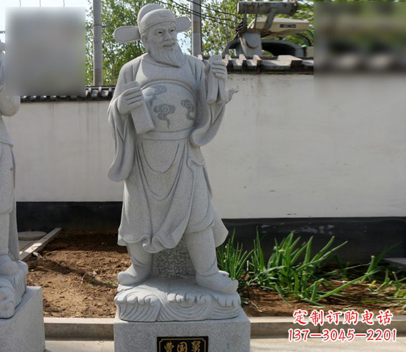 内江青石曹国舅八仙雕塑:神秘的千古经典