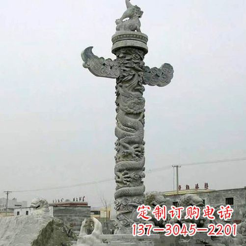 内江青石华表雕塑,带您领略至高贵的艺术之美