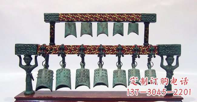 内江青铜编钟古代乐器雕塑