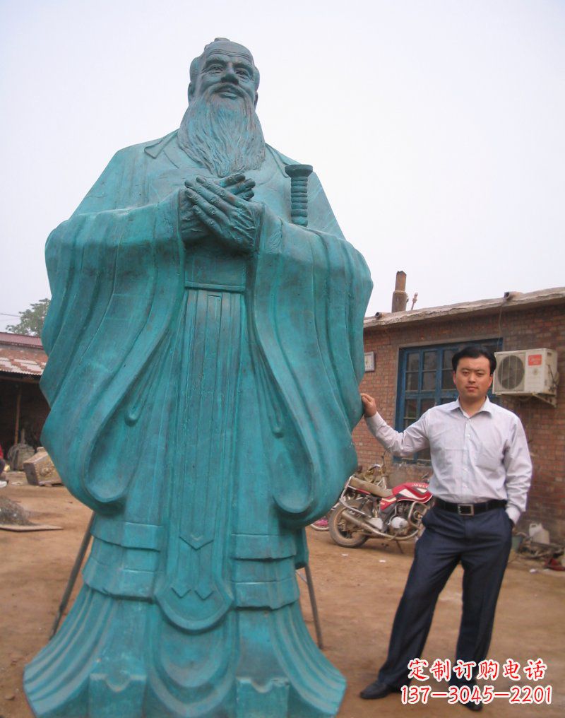 内江来自中国历史的经典孔子雕塑