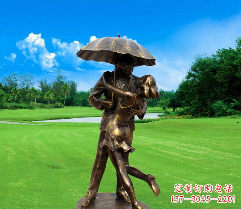 内江中领雕塑-专业制作情侣公园景观雕塑