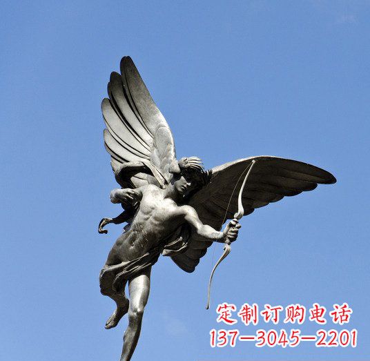 内江丘比特西方人物铜雕