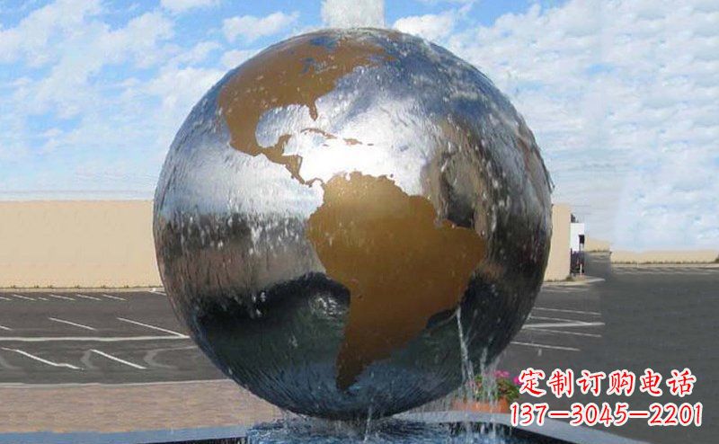 内江精细不锈钢地球雕塑,让您的家居更有文艺范