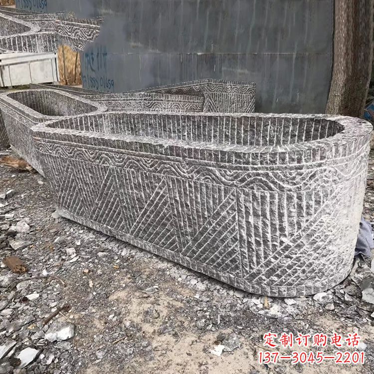 内江起点雕刻•手工老石槽雕塑