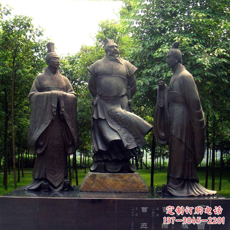 内江精美曹丕雕塑,彰显伟绩!