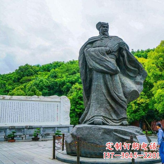 内江汇聚历史荣光——中领雕塑诸葛亮雕塑