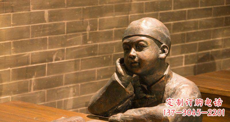 内江休闲园林装饰装置——小孩雕塑