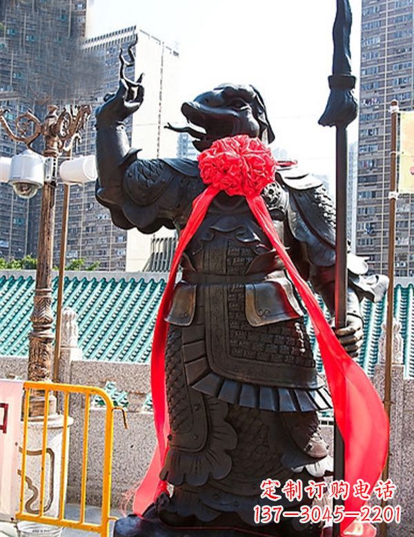 内江雕刻古老传统,欣赏十二生肖蛇雕塑