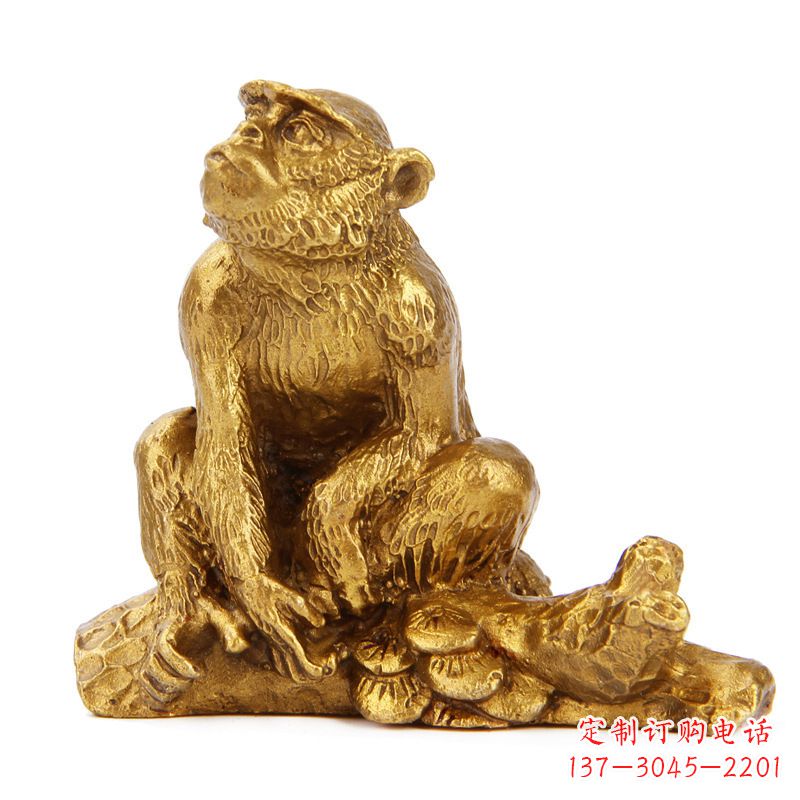 内江铸铜鎏金动物雕塑,给家居添彩