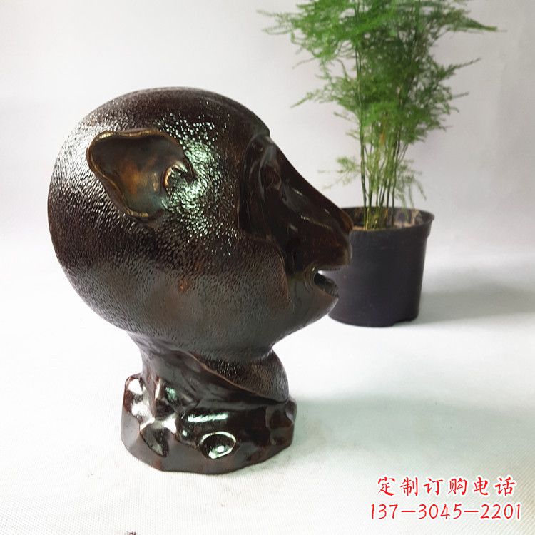 内江中领雕塑:精美艺术品——猴年生肖铜兽雕塑