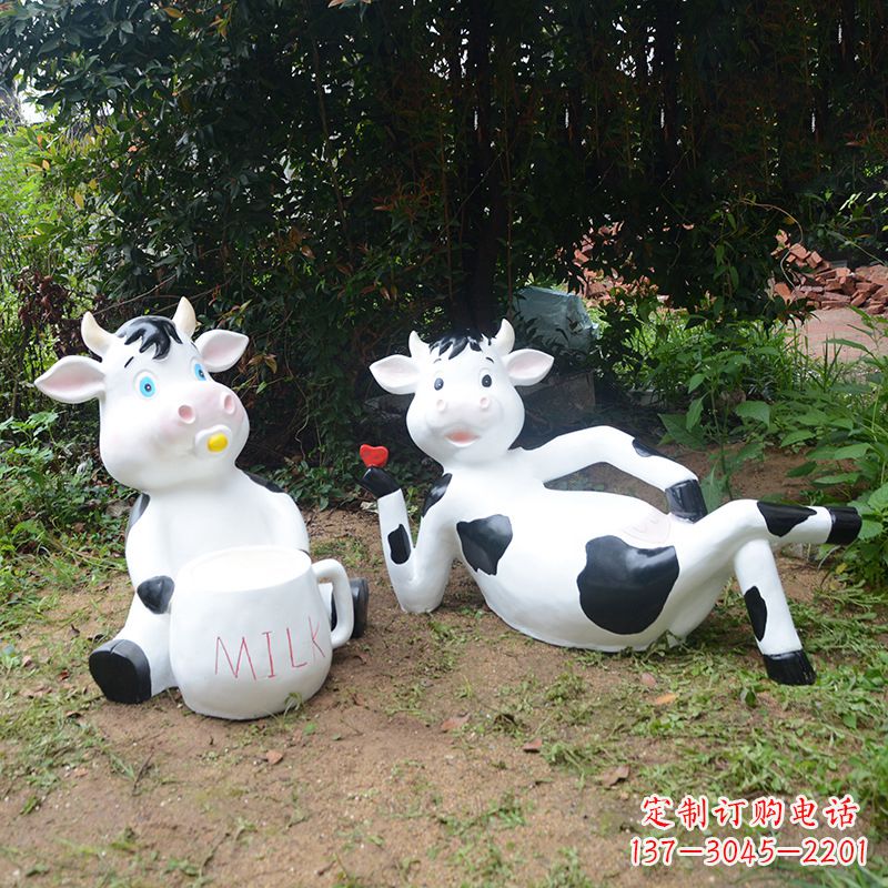 内江中领雕塑出品:生肖牛卡通雕塑