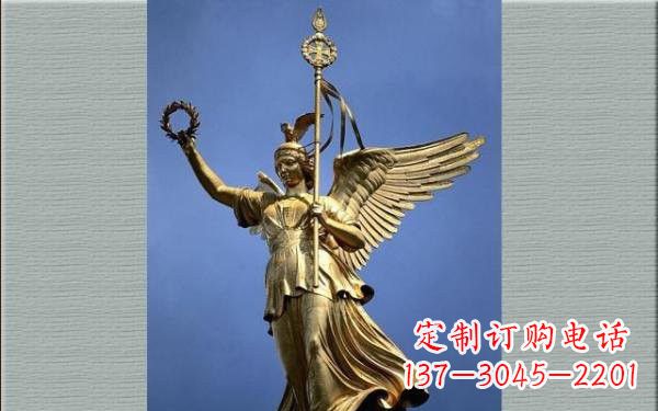 内江胜利女神铜雕