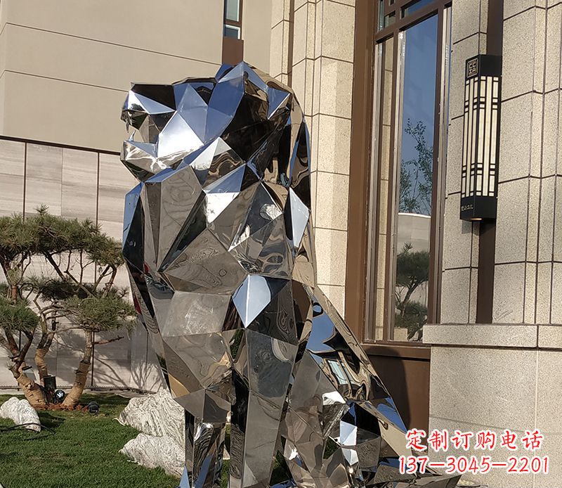 内江历史荣耀:狮子雕塑门口摆件