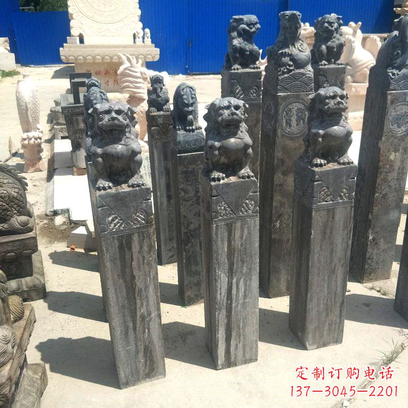 内江狮子拴马桩