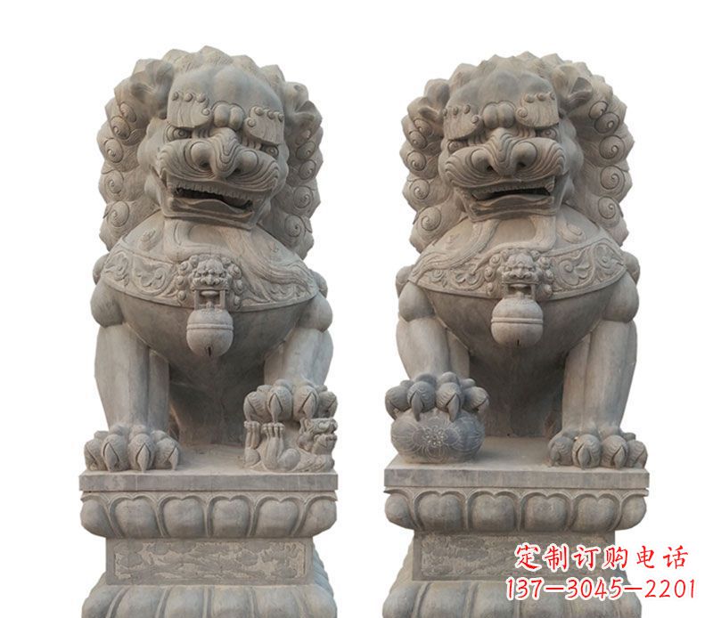 内江精美狮子石雕,让您的家居更加完美