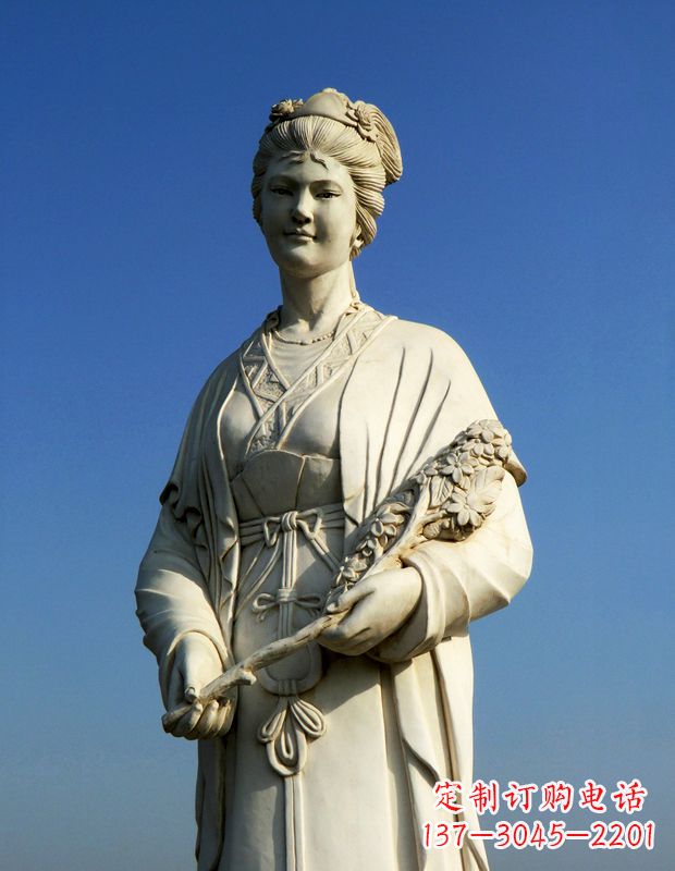 内江领雕塑:精致雕刻,体现经典美女雕像