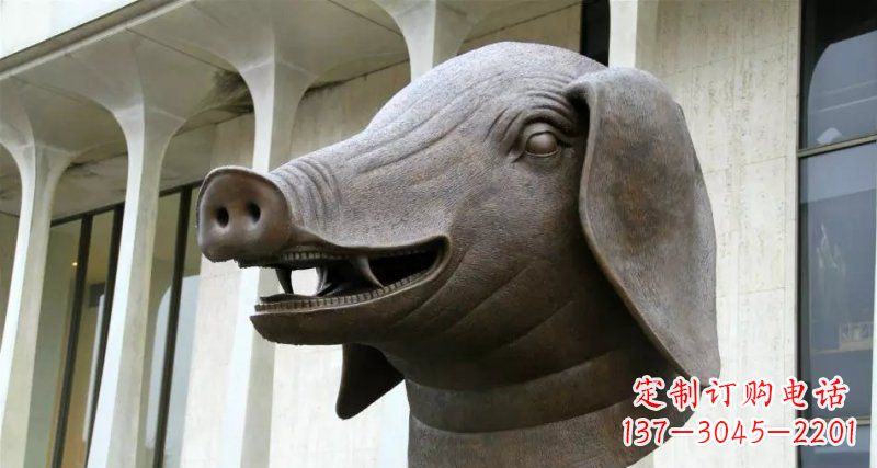 内江中领雕塑十二生肖铜雕,带来家庭的幸福祝福
