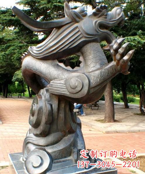 内江高品质十二生肖铜雕龙