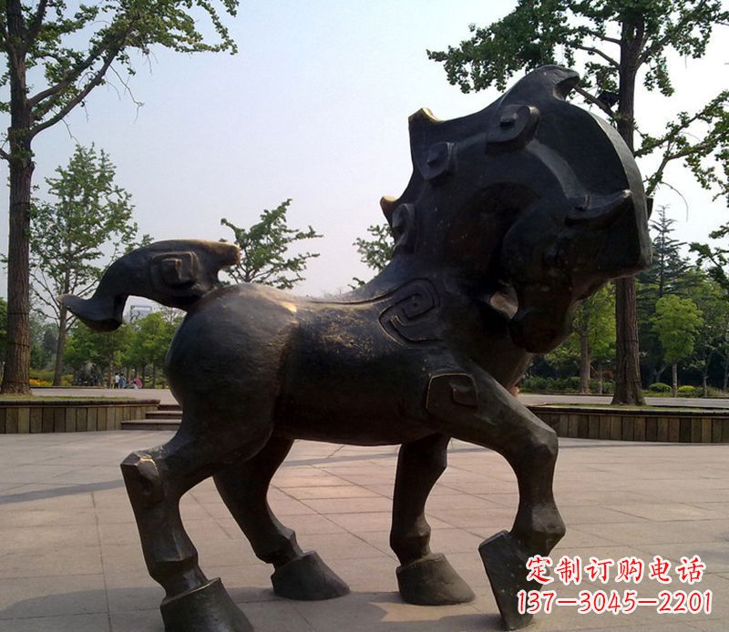 内江中领雕塑的十二生肖铜雕塑是一款独具特色的…