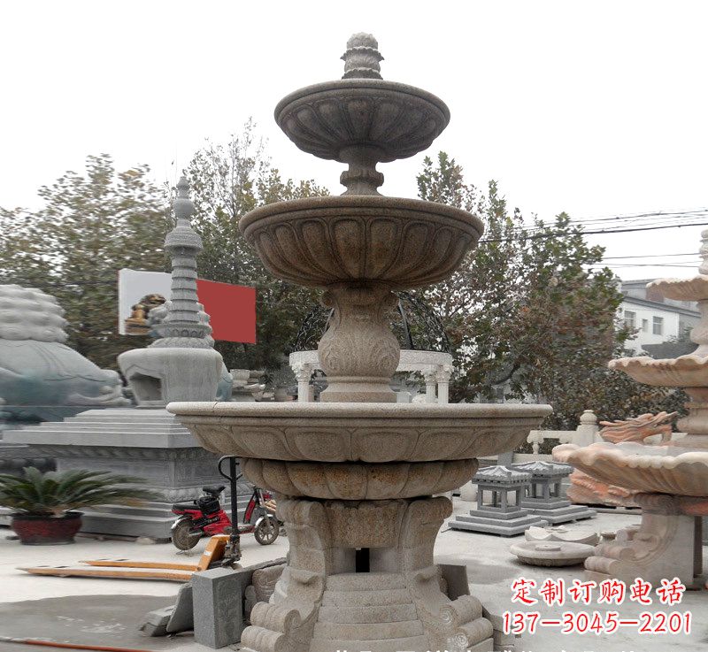 内江钵式喷泉雕塑,精美装饰您的家园