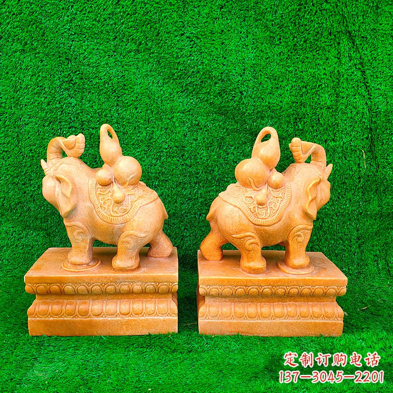 内江精美大象雕塑,点缀美好家园