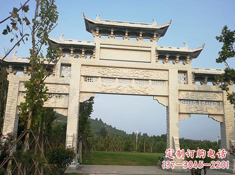 内江专业的石牌坊雕塑定制