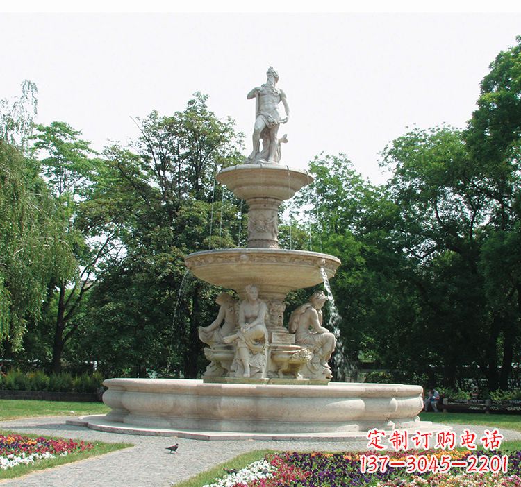 内江石雕跌水喷泉