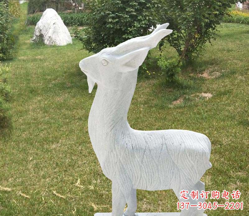 内江中领雕塑角度石雕动物羊雕塑
