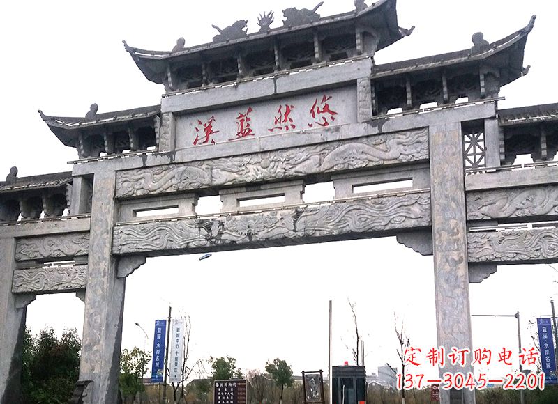 内江中领雕塑-最优质的牌坊雕塑定制