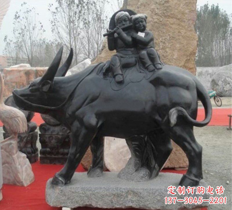 内江传承经典,表达淳朴——牧童雕塑