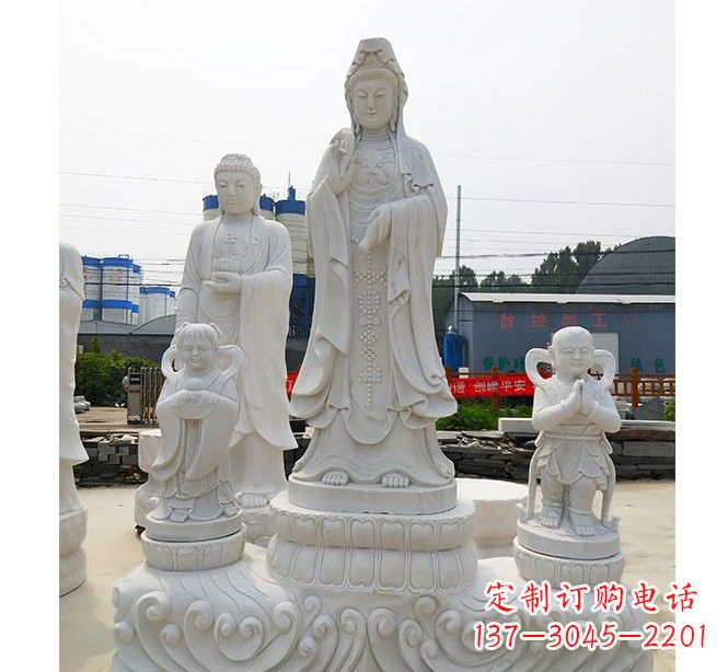 内江手工精美的观音塑像